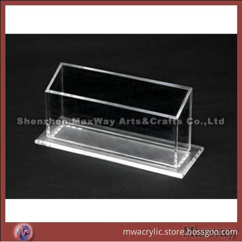 Acrylic transparent leaflet holder for promotion